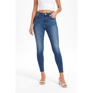 Mother High Waisted Looker Skinny Jeans Dark Wash Denim Size 26